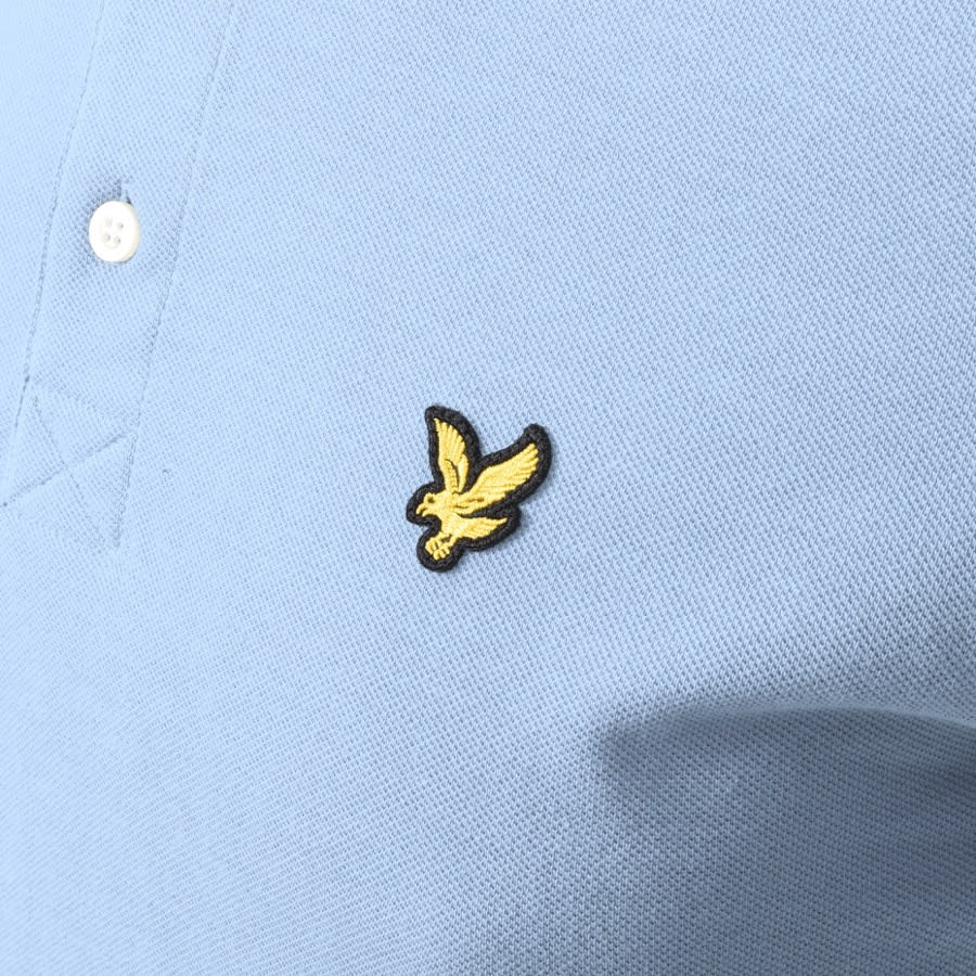 Alternative Image for ProductLyle And Scott Short Sleeved Polo T Shirt Blue3